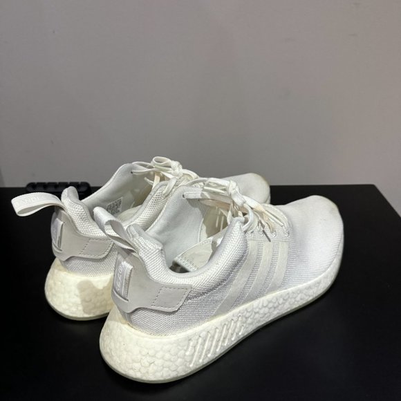 Adidas NMD R2  Triple White Size 10 - Picture 5 of 5